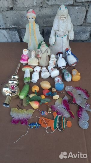 Елочные игрушки СССР