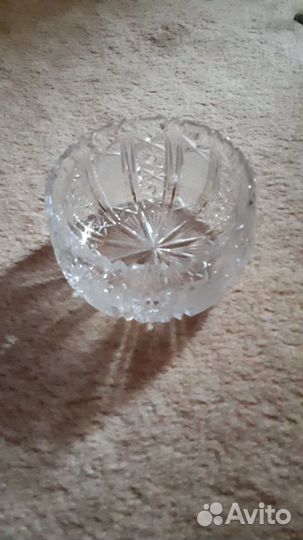 Хрустальная ваза чехия Богемия