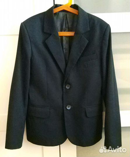 Пиджак школьная страна р.146 синий