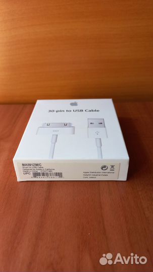 Кабель Apple 30-pin to USB Оригинал