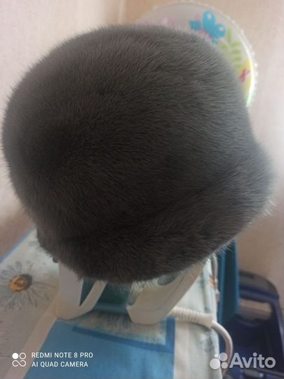 Женская шляпа норковая