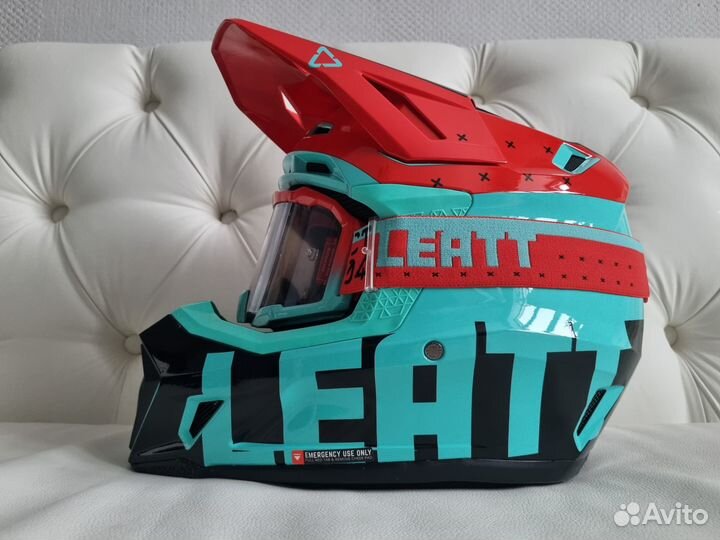 Мотошлем с маской Leatt Moto 7.5 Enduro Kit Fuel