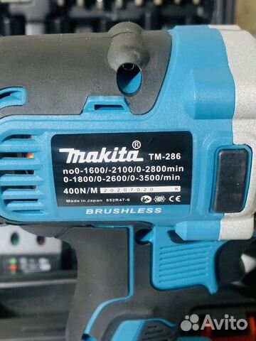 Аккумуляторный ударный Гайковерт makita 400Нм