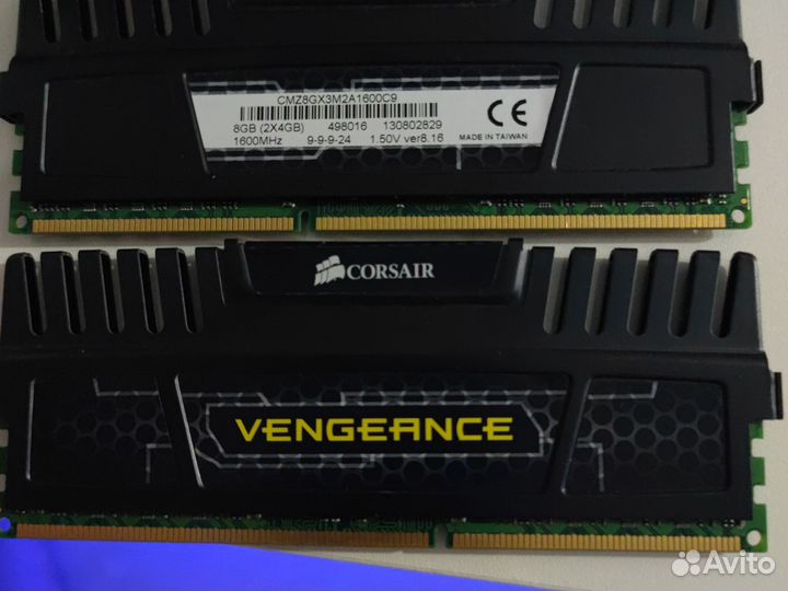Оперативная память ddr3 8 gb 1600