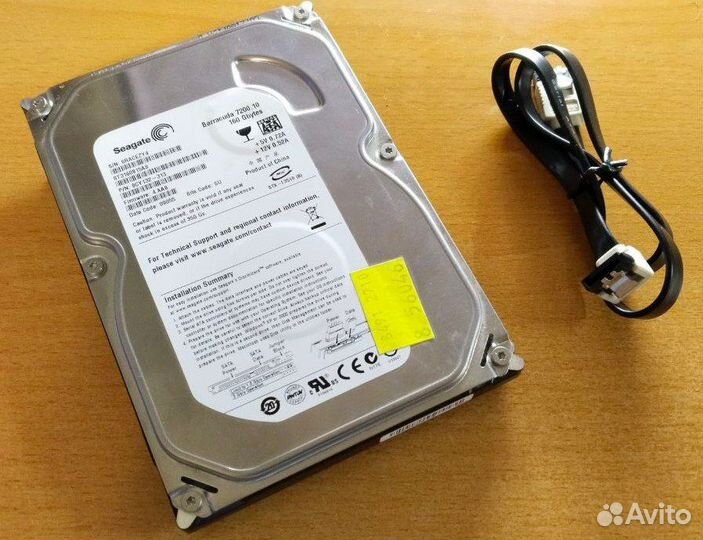 Жесткий диск Seagate HDD 160Gb + SATA кабель