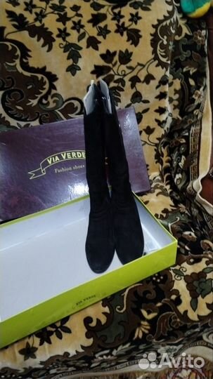 Зимние женские сапоги 38