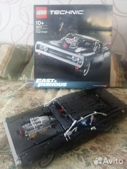 Lego Technic 42111 dodge charger доминика торетто