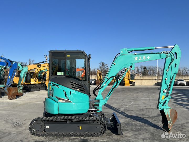 Мини-экскаватор Kobelco SK35, 2022