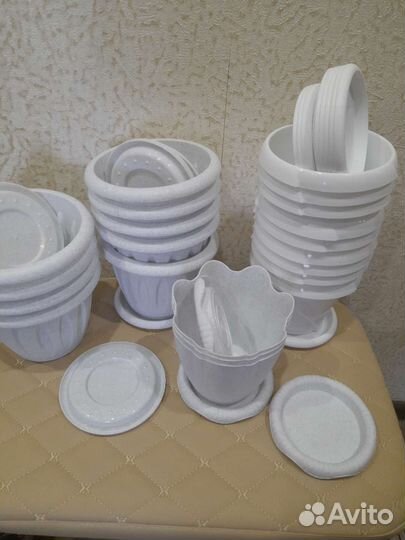 Новые горшки для цветов