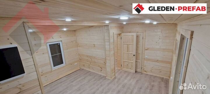 Модульный дом 56 м2 с отделкой