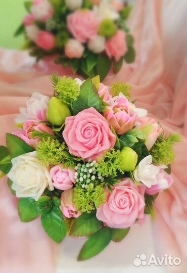 Подарок Букет цветов из мыла