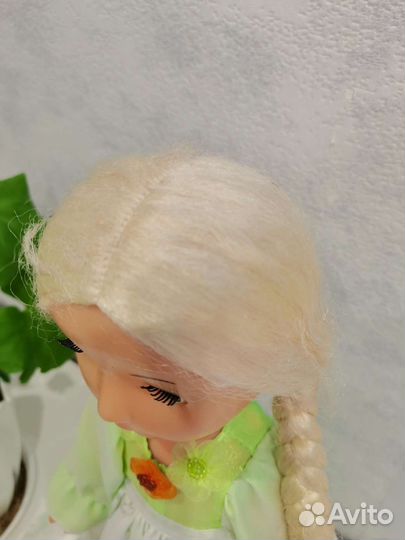 Кукла винтажная, фабрика Страуме, Латвийская сср