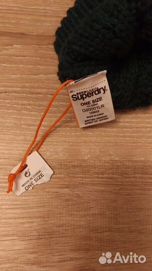 Шапка женская зимняя Superdry (Англия) Новая