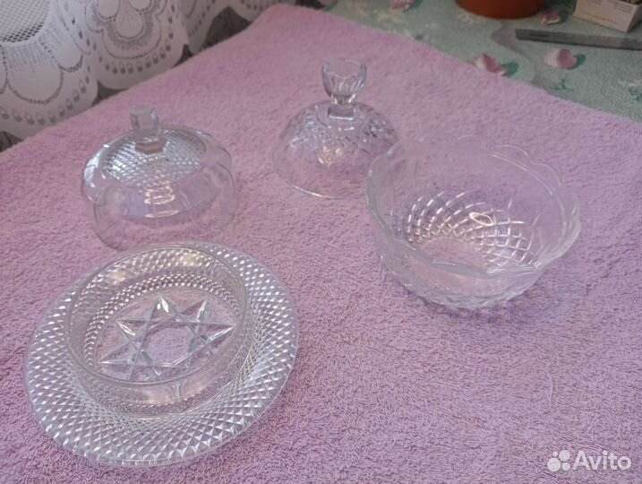 Сахарница и маслёнка СССР