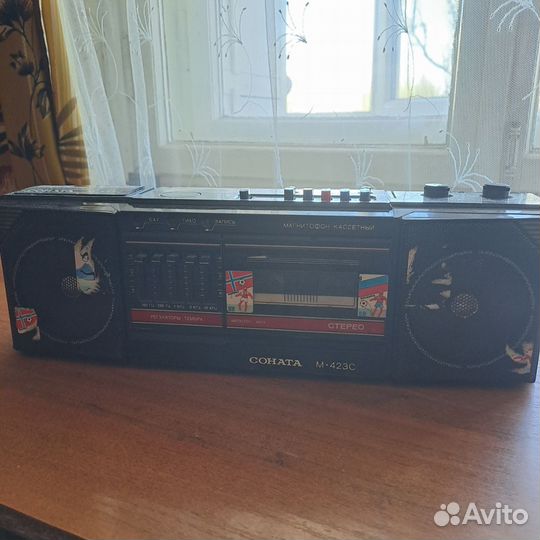 Кассетный магнитофон Соната-423С