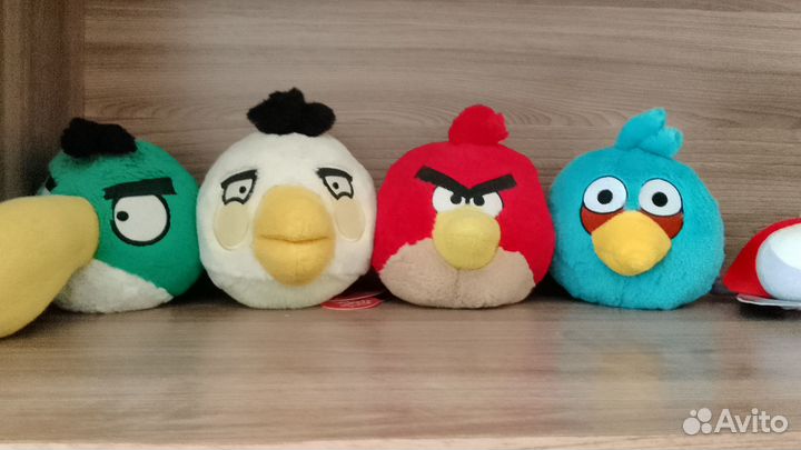 Angry birds игрушки мягкие