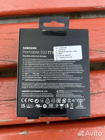 SSD Диск Samsung T7 Shield 2Тб