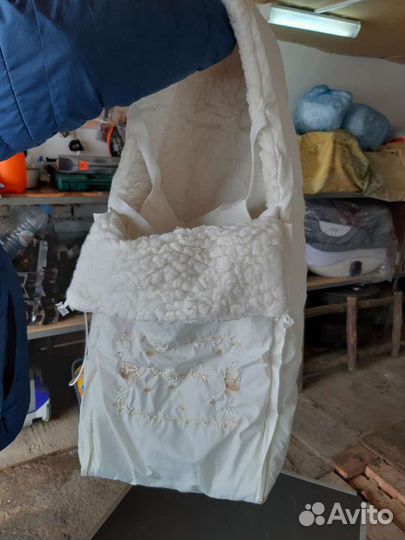 Зимний конверт в коляску