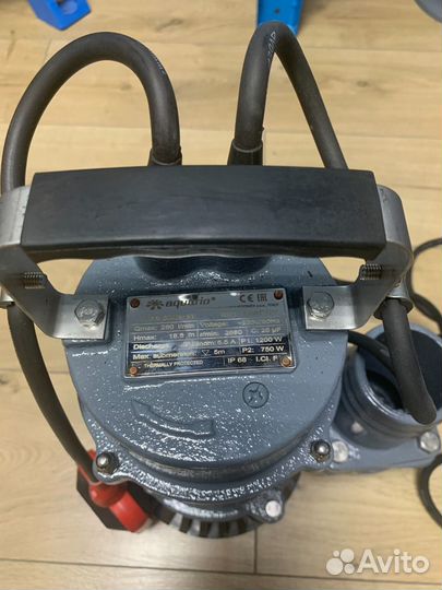 Дренажный насос aquario sand-100 (Кабель 10м, Hmax