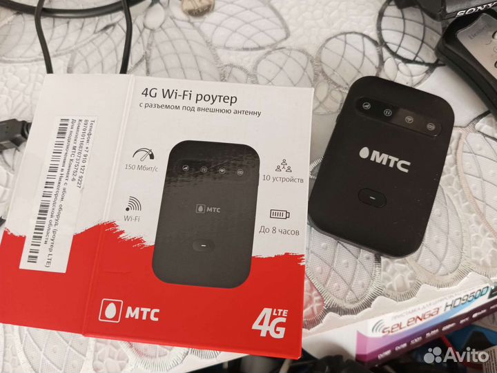 4g wi fi роутер МТС
