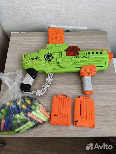 Нерф Реврипер Zombie Strike