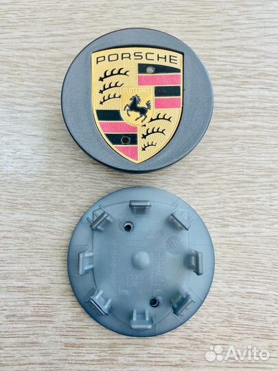 Заглушки диска Порше/Колпачки Porsche Macan 65мм