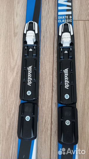 Детские беговые лыжи и палки