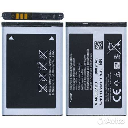 Аккумулятор ab463651bu для Samsung L700