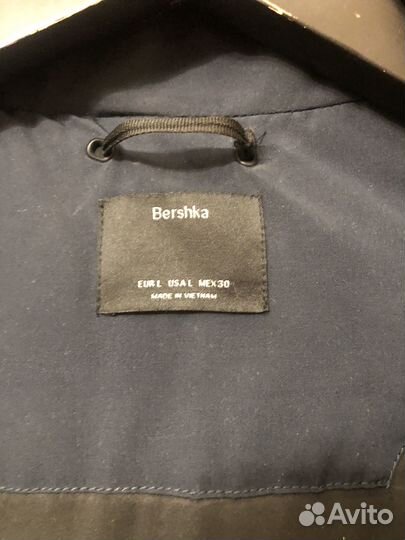 Пуховик зимний женский bershka