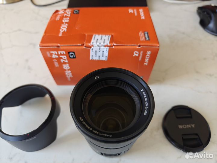 Объектив Sony E PZ 18-105 F4 G OSS + фильтры