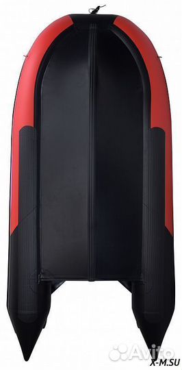 Надувная лодка mishimo PRO 335 (красно-черная)