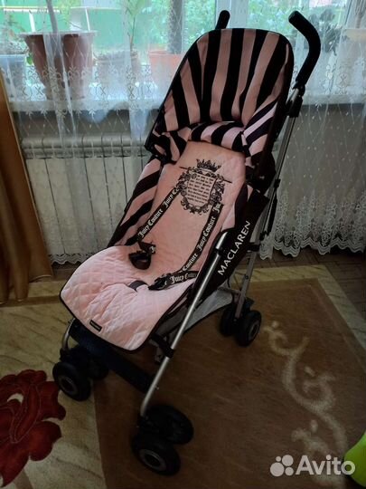 Коляска maclaren juicy couture лимитированная
