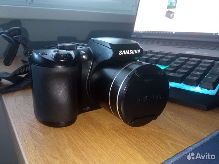 Компактный фотоаппарат Samsung WB100 Black