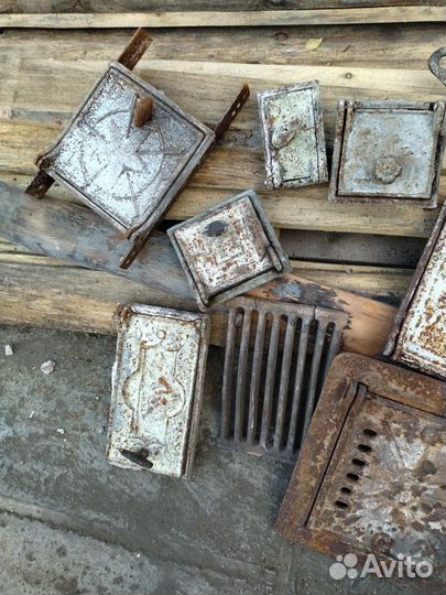 Дверцы,задвижка,колосники для печки
