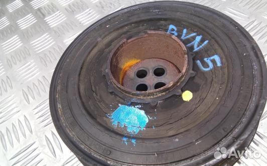 Шкив коленвала демпферный дизельный BMW 5 F10/F11