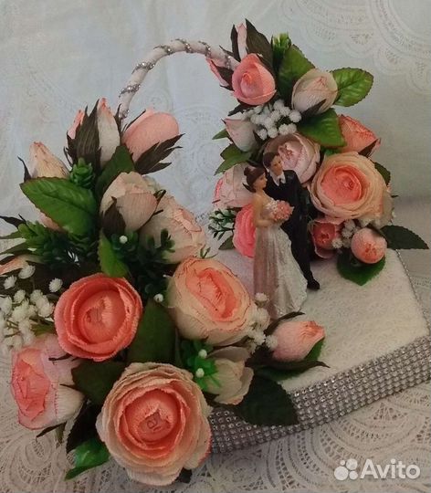 Свадебная арка с конфетами