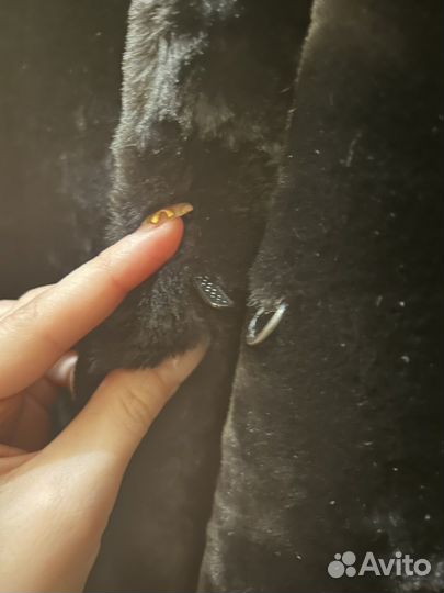 Новая мутоновая шуба 48 размер