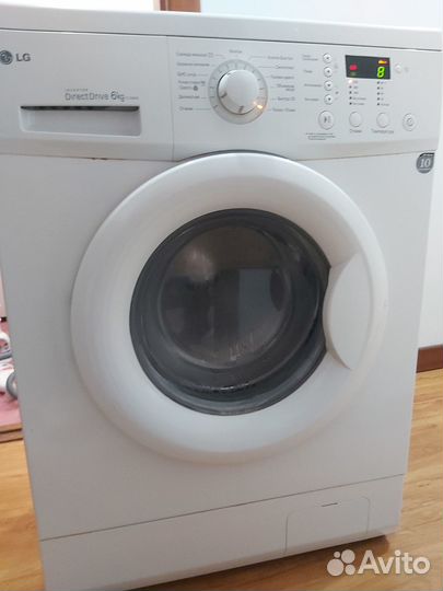 Стиральная машина бу lg 6 кг