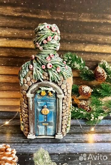 Бутылка подарочная новогодняя праздничная