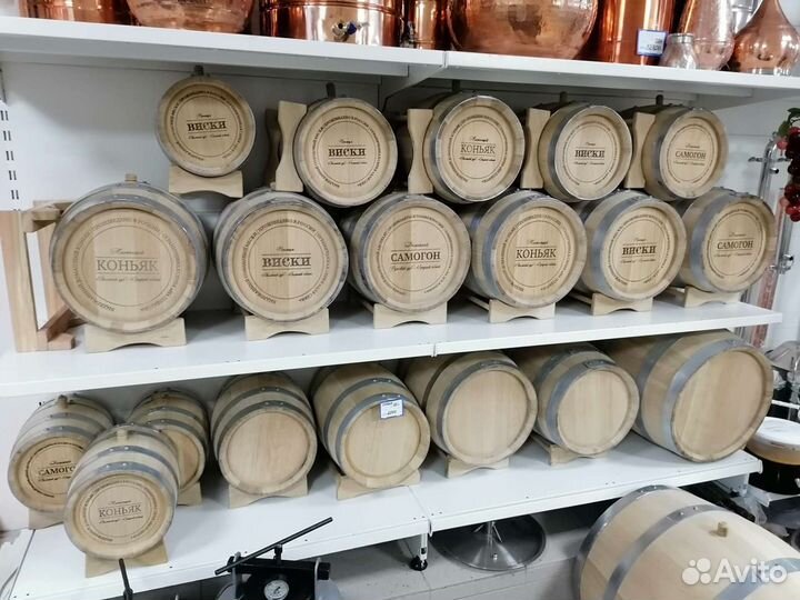 Дубовая бочка 5,10,15,20,25,50, 100 литров