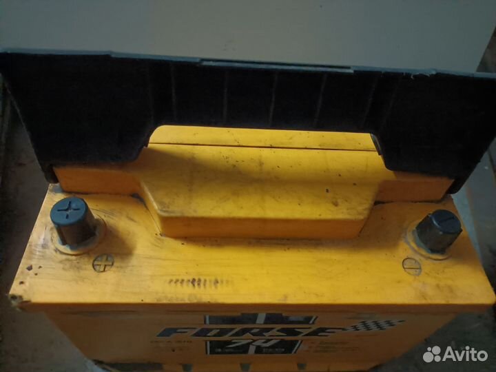 Аккумулятор автомобильный 75 ah бу