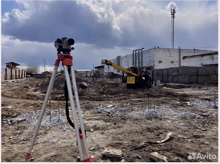 Свайный фундамент для гаража