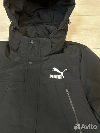 Пуховик мужской удлиненный puma