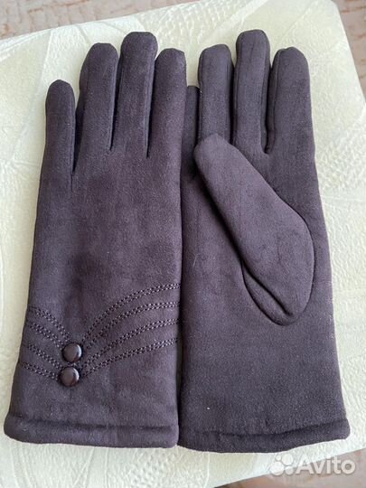 Перчатки женские новые теплые