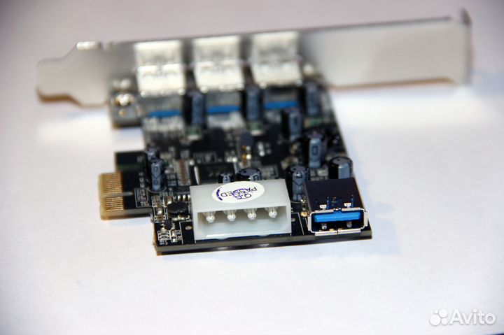 USB контроллер St-Lab PCI-E USB3.0 (3+1)