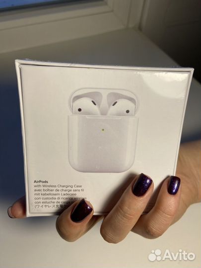 AirPods 2 1:1 + чехол