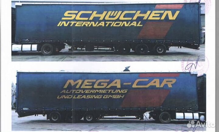 Полуприцеп шторный Schmitz Cargobull S01, 2000