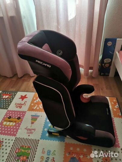 Автокресло Recaro monza nova,oт 15 до 36 кг, б/у