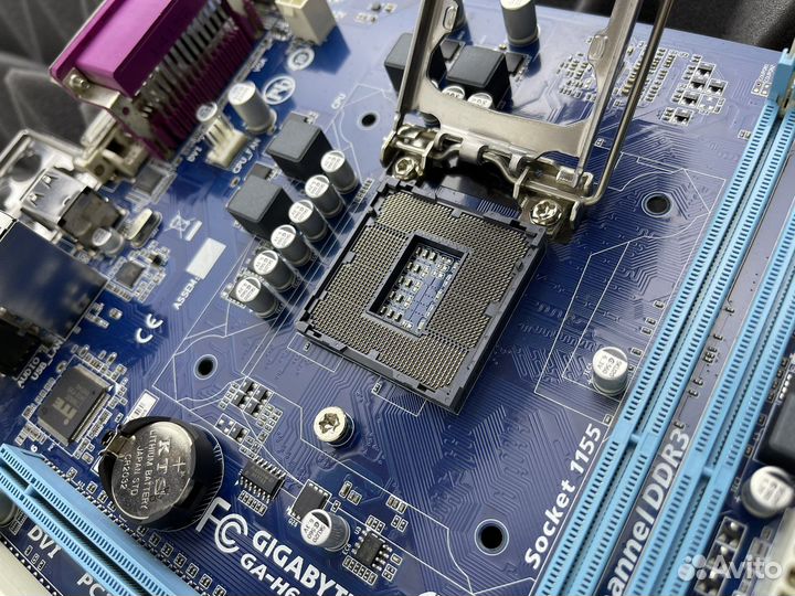 LGA 1155 gigabyte ga-h61m-s2pv материнская плат