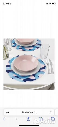 Салфетка под приборы IKEA